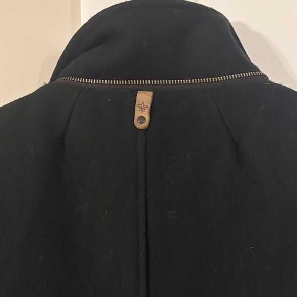 Mackage Black Wool Winter Coat Size X-Small MISSING HOOD - Picture 11 of 11